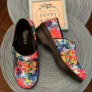 Savvy Nursing Shoes Size 6.5 Excellent Condition
